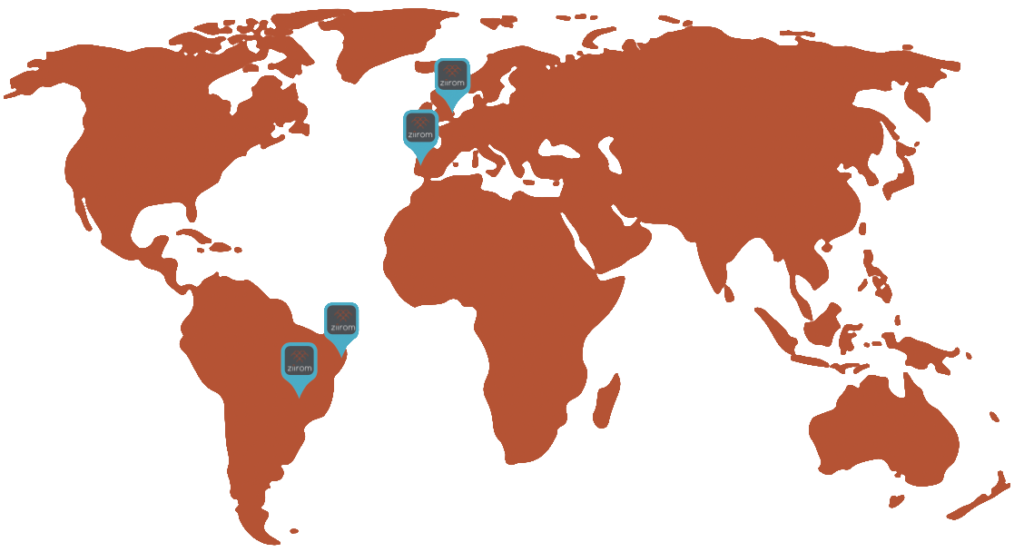 Mapa de obras Ziirom